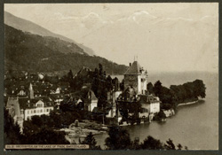 Oberhofen, on the Lake of Thun, Switzerland